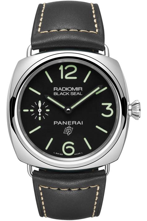 panerai black seal titanium|Panerai radiomir black seal.